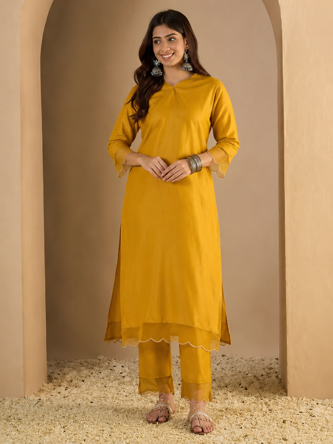 Women's Cotton Blend Two Piece Set