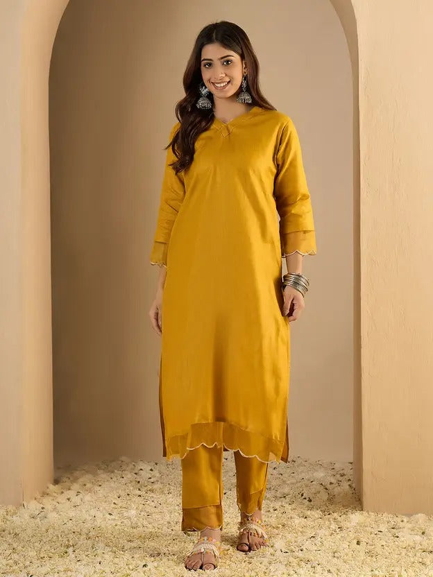 Women's Cotton Blend Two Piece Set
