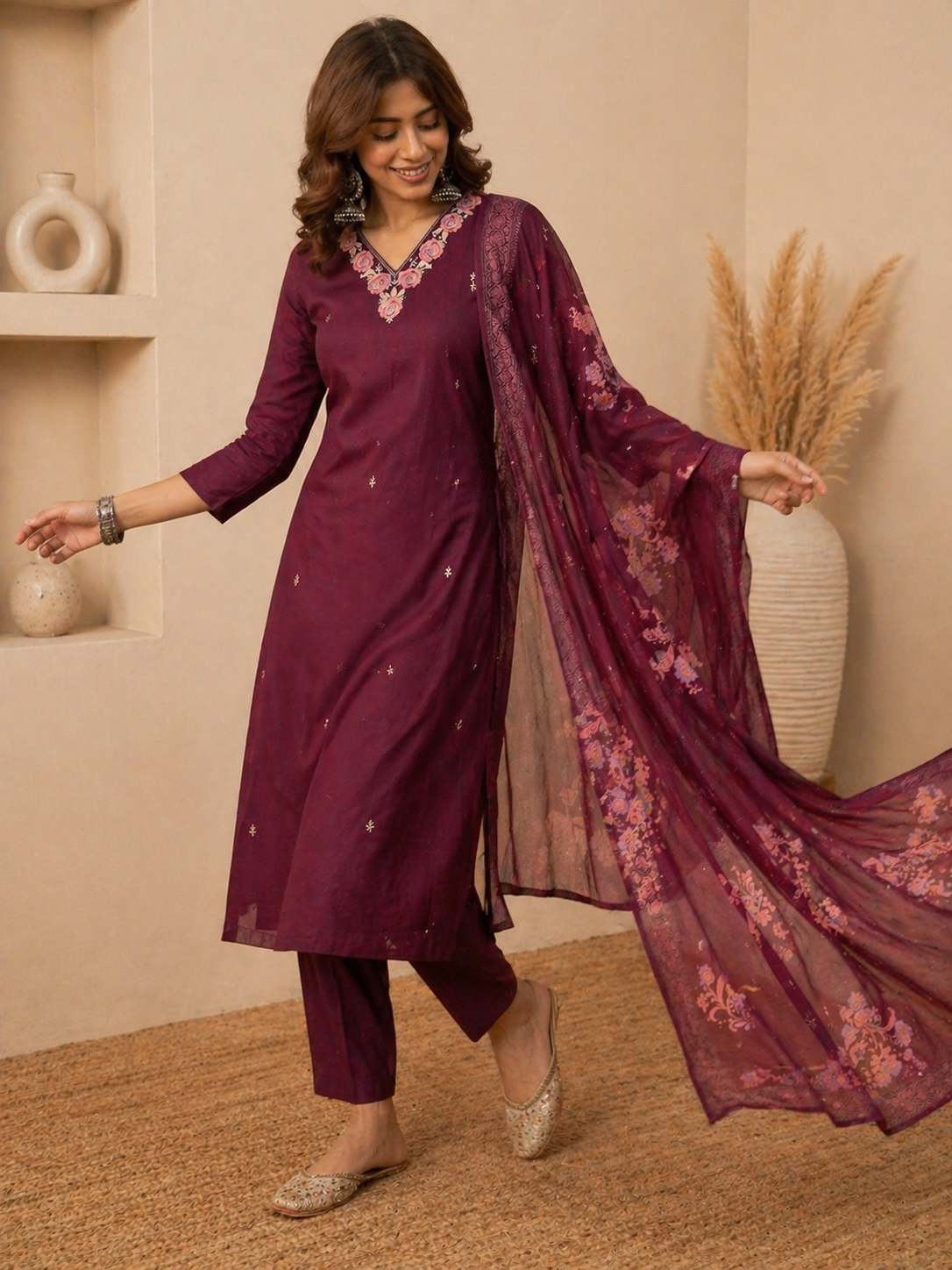 Graceful Heritage Kurta Set